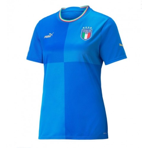 Dámy Fotbalový dres Itálie 2022 Domácí Krátký Rukáv